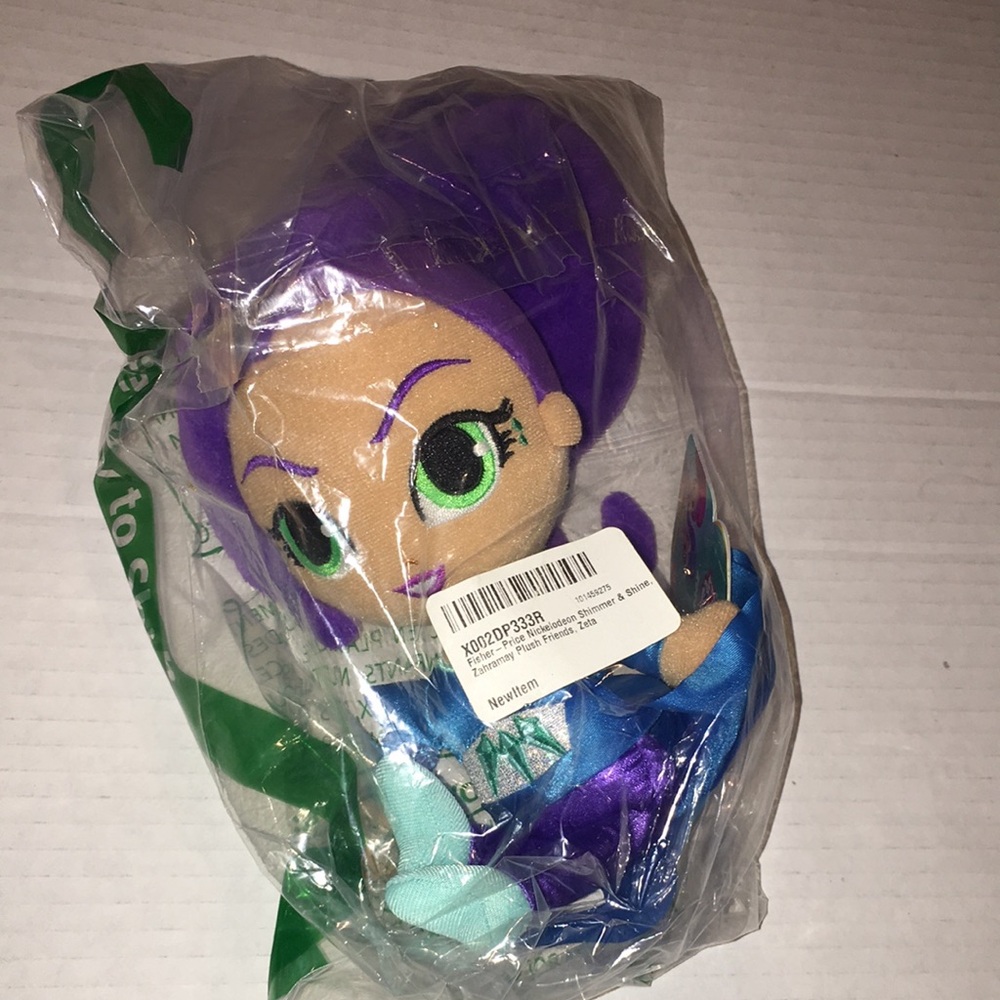 Shimmer and shine zeta Plush Character Doll - Kids Toy